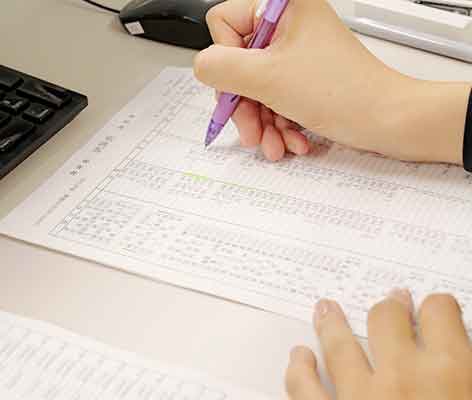 社内の仕事風景